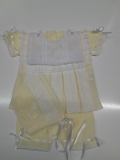 Conjunto Tablas Verano Amarillo/Blanco