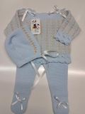 Conjunto Celeste/Crudo Invierno