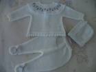 Conjunto Verano Blanco/Gris