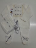 Conjunto Verano Crudo/Gris