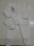Conjunto Verano Blanco/Blanco